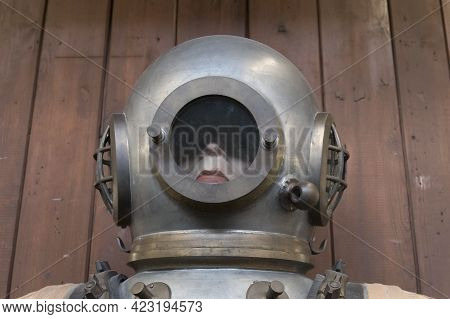 Historical Diving Equipment For Underwater