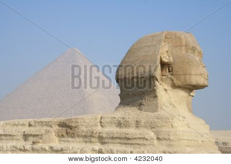 Sfinga v Egyptě