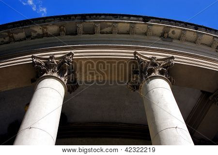 Colonna di nuvola cielo a Buenos Aires