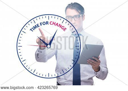 Concept of organisational change and transfomation with business