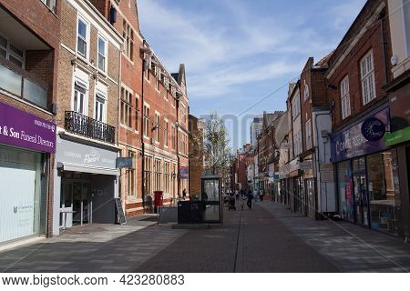 Views Along The High Street In Maidenhead, Berkshire In The Uk, Taken On The 30th March 2021
