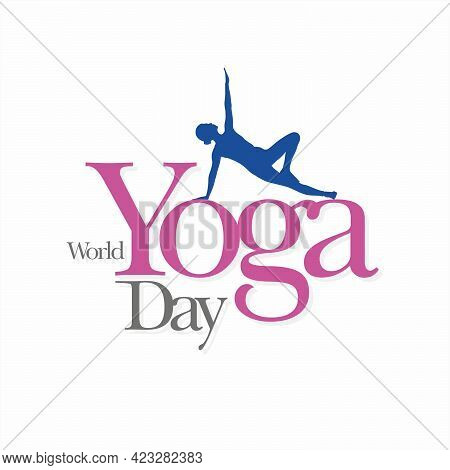 World Yoga Day Banner | International Yoga Day Template | Illustration