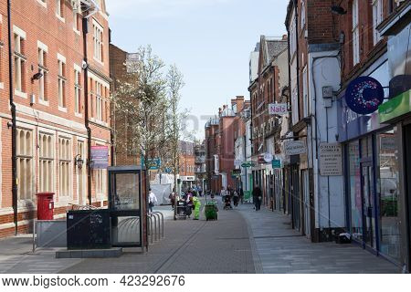 Views Of The Shopping Precinct In Maidenhead, Berkshire In The Uk, Taken On The 30th March 2020
