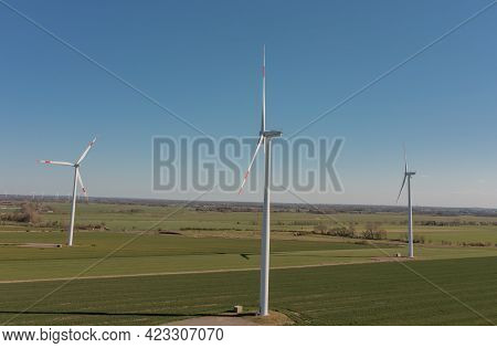 Onshore Wind Turbine Expansion On The German North Sea Coast