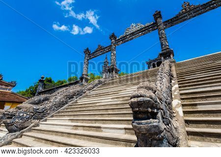 Khai Dinh Mausoleum Hue Vietnam