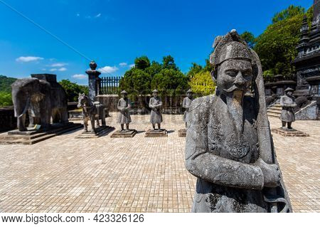 Khai Dinh Mausoleum Hue Vietnam