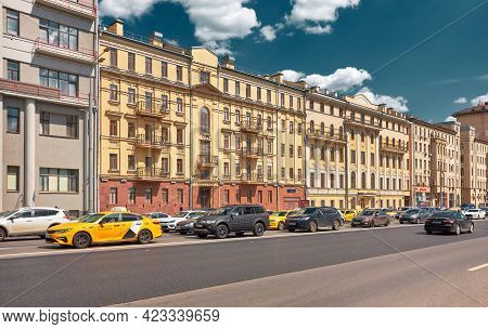Sadovaya-chernogryazskaya Street, View Of Residential And Nonresidential Houses Built 1890-1903: Mos