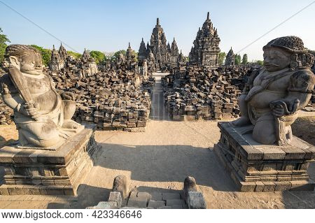 Prambanan Or Rara Jonggrang Is A 9th-century Hindu Temple Compound In Special Region Of Yogyakarta, 
