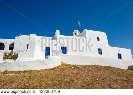 The Church Of Agios Ioannis Detis In The North Western Part Of Paros, At The Rocky Coast Of Monastir