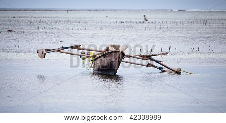 Boutre au repos