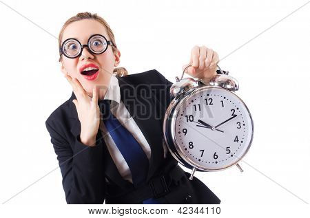 Nerd işkadını gian alarm saatli