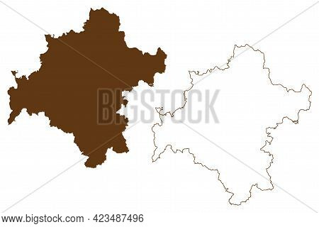 Schmalkalden-meiningen District (federal Republic Of Germany, Rural District, Free State Of Thuringi