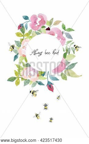 The Quote Is Always Bee Kind International Day Bee Design T-shirts