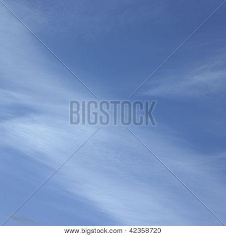 Blue Sky With Clouds