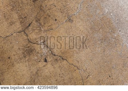 Grunge brown concrete textured background