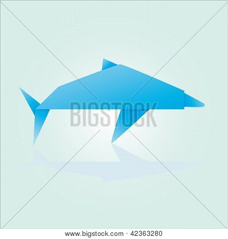 Origami Dolphin