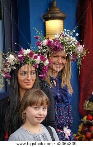 Tbilisi, Georgia - October 9: Participants Of Georgian Folk Autumn Festival - Tbilisoba, In Adjarian