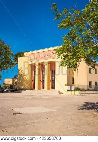Teatro Impero, Marsala, Trapani, Sicily, Italy, Europe