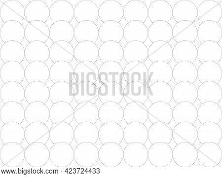 Vector Seamless Illustration Of Tangier Grid, Abstract Guilloche Ornament. Egg Tray Full Of Egg Vect