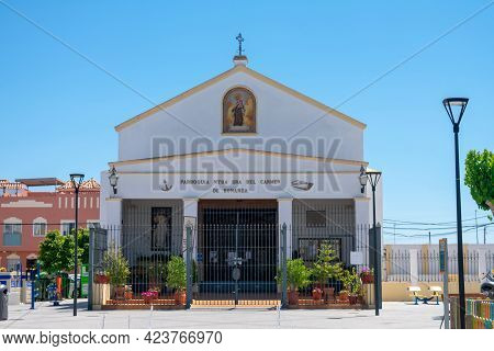 Our Lady Of Carmen De Bonanza Parish. Bonanza, Cadiz. Andalusia. Spain. Europe.