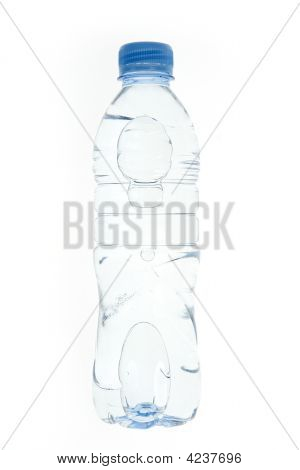 Druckregler Transparent Wasserflasche