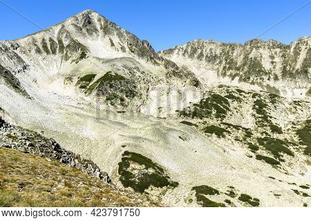 Amazing Landscape Of Polezhan Peak At Pirin Mountain, Bulgaria