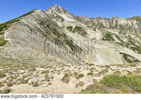 Amazing Landscape Of Polezhan Peak At Pirin Mountain, Bulgaria