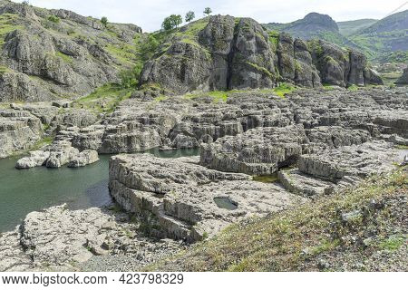Sheytan Dere (shaitan River) Canyon Under The Dam Of Studen Kladenets Reservoir, Bulgaria