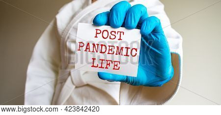 Covid-19 Post-pandemic Life Concept. A Young Strong Man In A White Kimono For , Jiu Jitsu And Other 