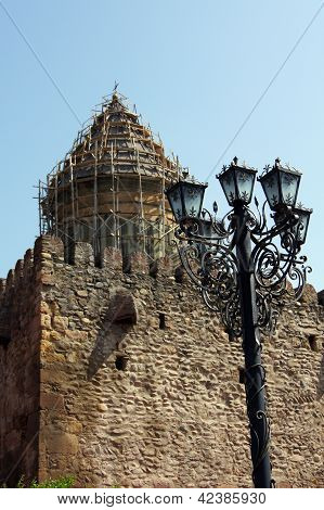 Georgia - Mcxeta - Sveticxoveli Castle-cathedral, One Of The Symbols Of Georgia