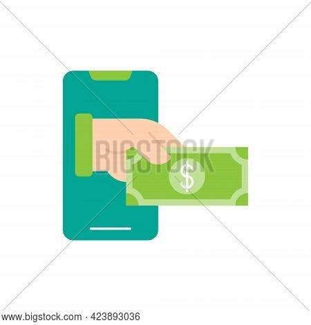 Mobile Payment icon. Digital Mobile Payment icon. Mobile Payment icon Vector. Mobile Payment vector. Mobile Payment Security and Safety icon vector design concept for Online Shopping, Finance, and Mobile Banking website, symbol, sign, App UI