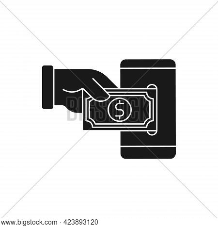 Mobile Payment icon. Digital Mobile Payment icon. Mobile Payment icon Vector. Mobile Payment vector. Mobile Payment Security and Safety icon vector design concept for Online Shopping, Finance, and Mobile Banking website, symbol, sign, App UI