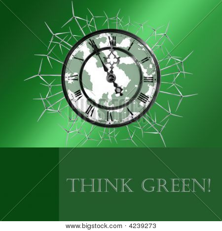 Подумайте зеленый