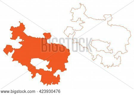 Province Of Alava (kingdom Of Spain, Basque Autonomous Community, Basque Country) Map Vector Illustr