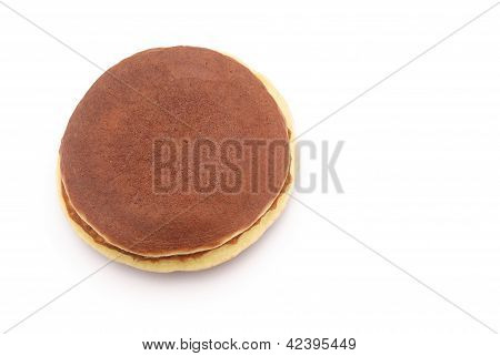 Dorayaki japonské tradiční palačinky moučník, horní pohled