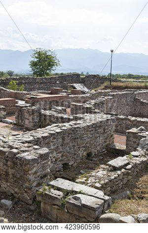 Ruins Of Ancient Roman City Nicopolis Ad Nestum, Bulgaria