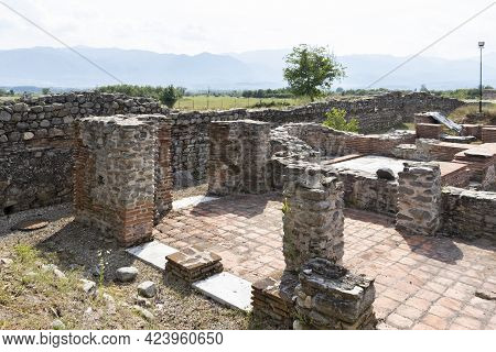 Ruins Of Ancient Roman City Nicopolis Ad Nestum, Bulgaria