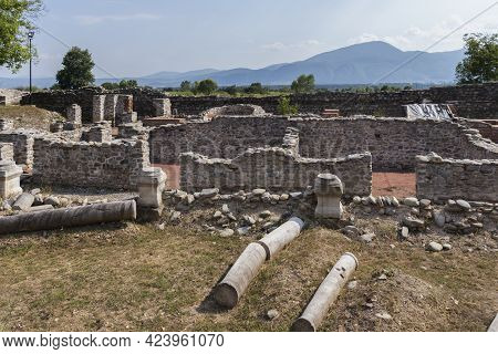 Ruins Of Ancient Roman City Nicopolis Ad Nestum, Bulgaria