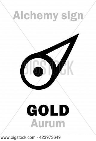 Alchemy Alphabet: Gold (aurum, Sol) -- Metal Of The Sun, Precious/noble Metal, Ultimate Goal Of Sear