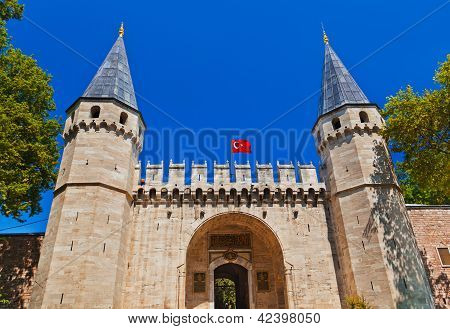 Topkapi Palace i Istanbul Tyrkiet