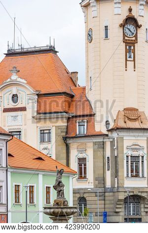 Old town Bilina, Usti nad Labem Region, Czech Republic