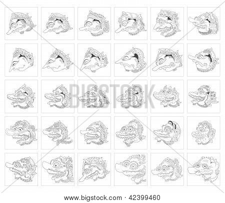 Faccia Wayang
