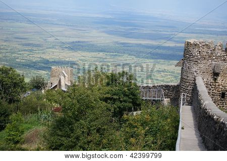 Historical Medieval City Of Signagi In Kakheti Region, Republic Of Georgia, Close To Tbilisi