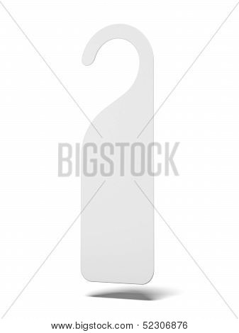 Blank door sign