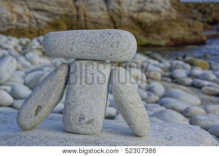 ideogram of rocks