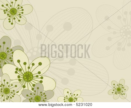 Blomstermotiver baggrund