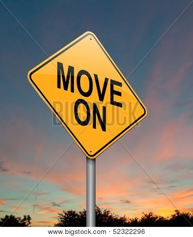 Move On Concept.