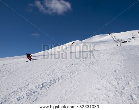 Wintersports On The Alps