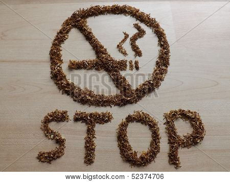 stop smoking tobacco