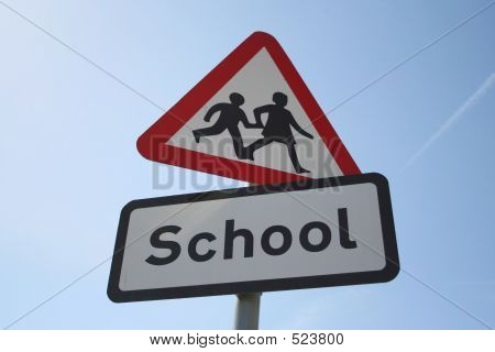 Segno di attenzione scuola